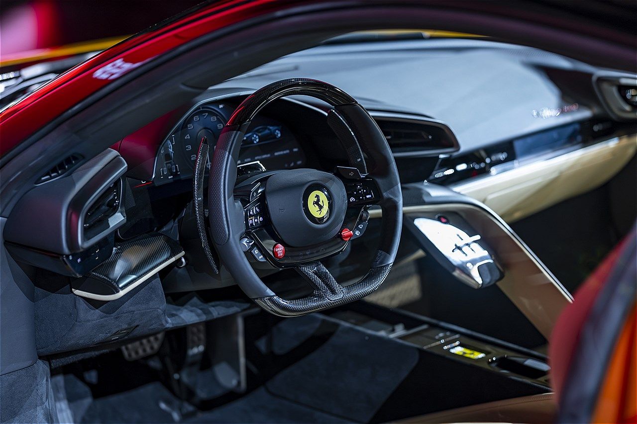 東京で行われたフェラーリ「849テスタロッサ」ジャパンプレミアの様子（写真：フェラーリ・ジャパン）