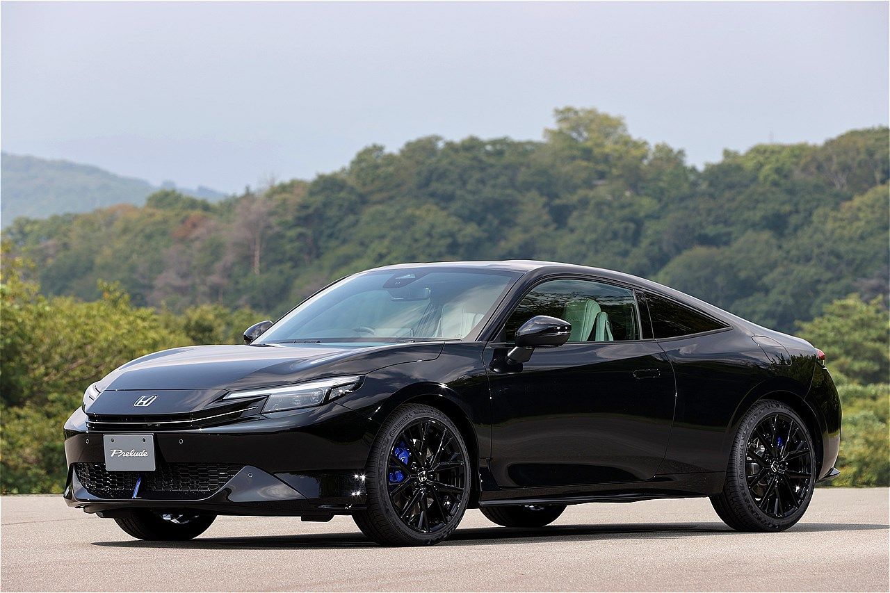 ホンダの新型「プレリュード」（写真：本田技研工業）