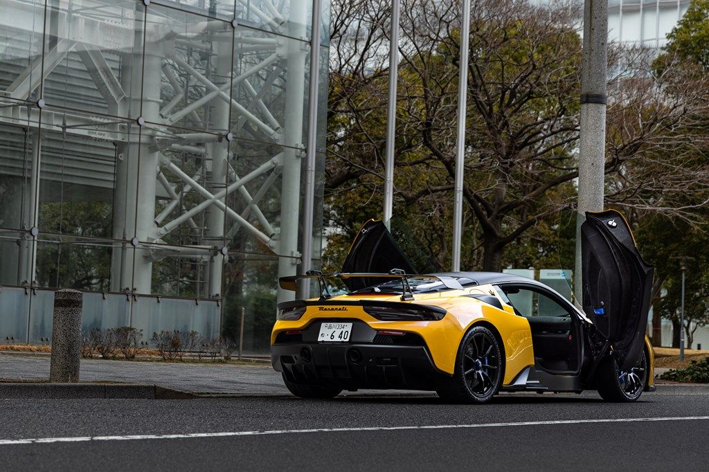 マセラティの最新モデル「GT2ストラダーレ」（写真：三木 宏章）