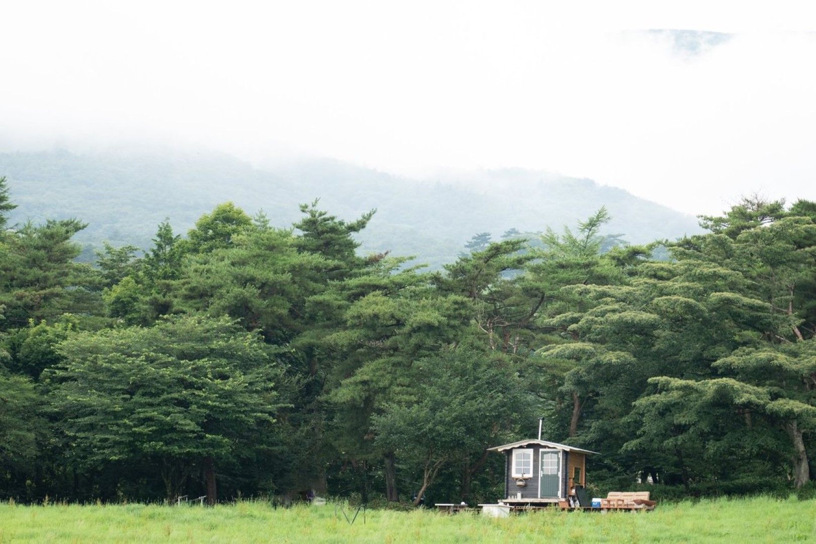 Quiet Storm Nasu（栃木県）。フィンランドのプライベートサウナが再現されている（写真：佐々木麻帆）