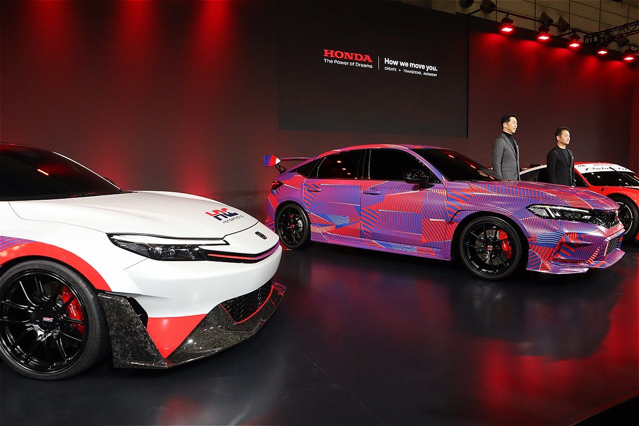 東京オートサロン2026における、ホンダのプレスカンファレンスの様子（写真：筆者撮影）