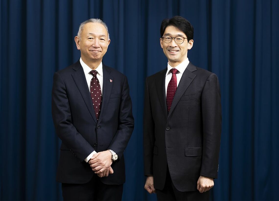 曄道学長×澁谷理工学部長ツーショット