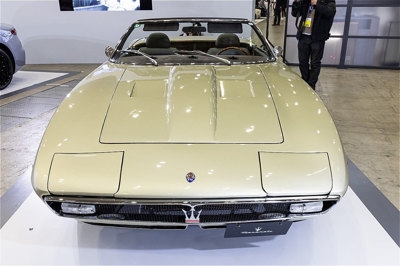 オートモビルカウンシル2025でのマセラティ ジャパンの展示内容（筆者撮影）