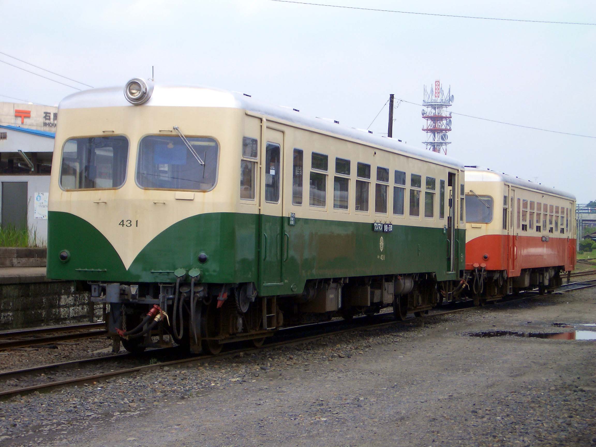 鹿島鉄道のキハ430形。元は富山県の加越能鉄道加越線の車両だった（撮影：南正時）