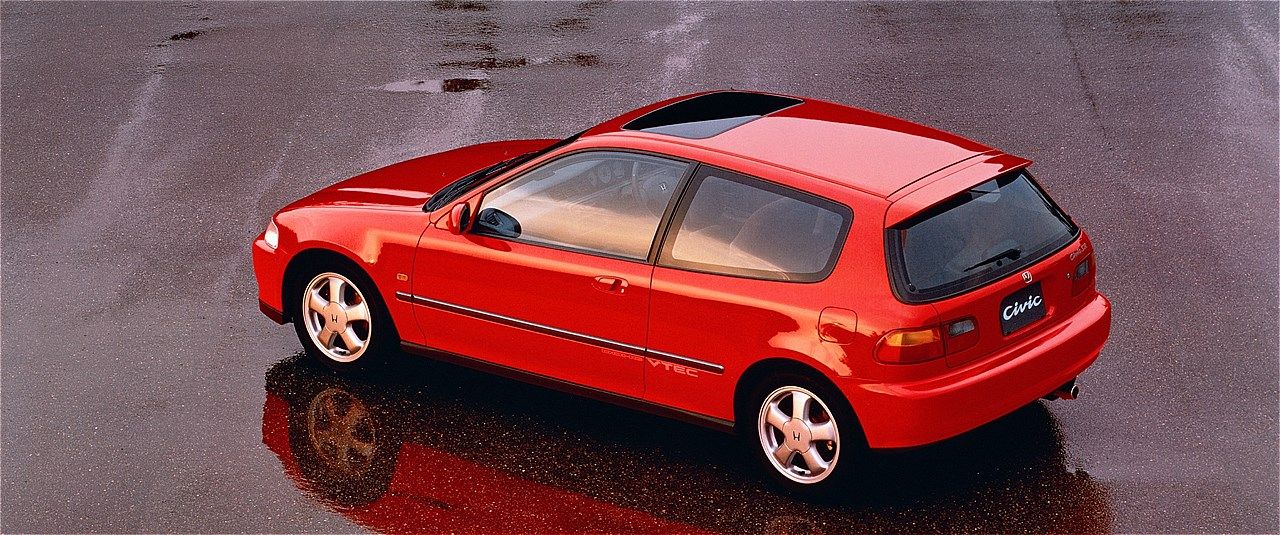 ホンダのEG型シビック（写真：本田技研工業）