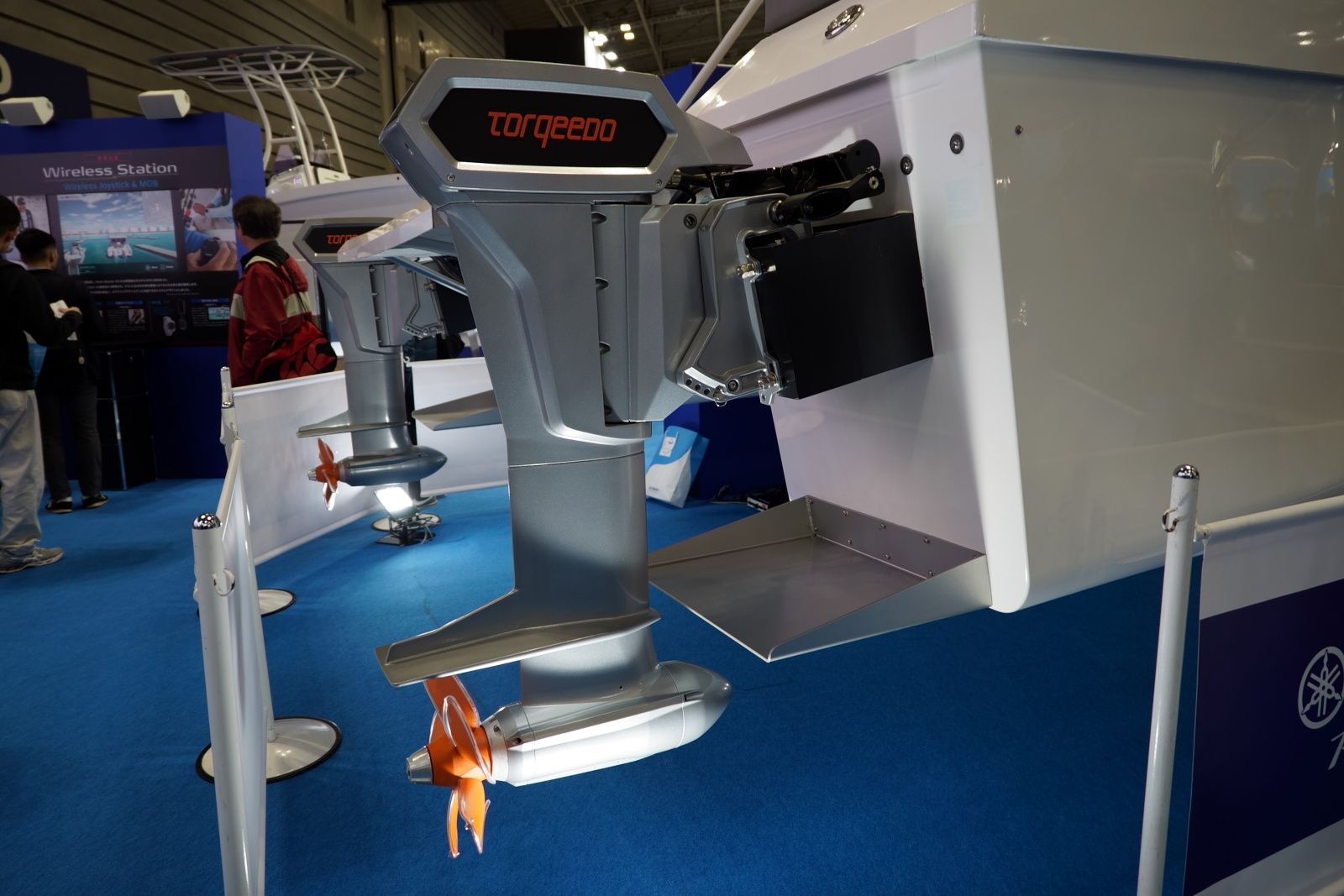 ヤマハ発動機のジャパンインターナショナルボートショー2026での展示内容（写真：筆者撮影）