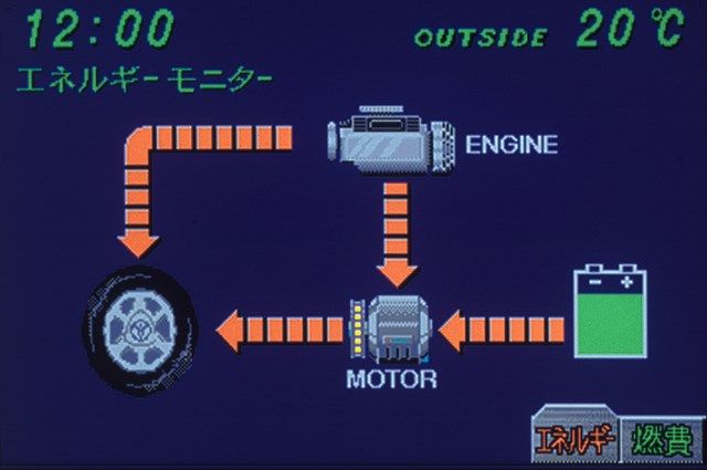 1997年、トヨタ初代プリウス（写真：トヨタ自動車）