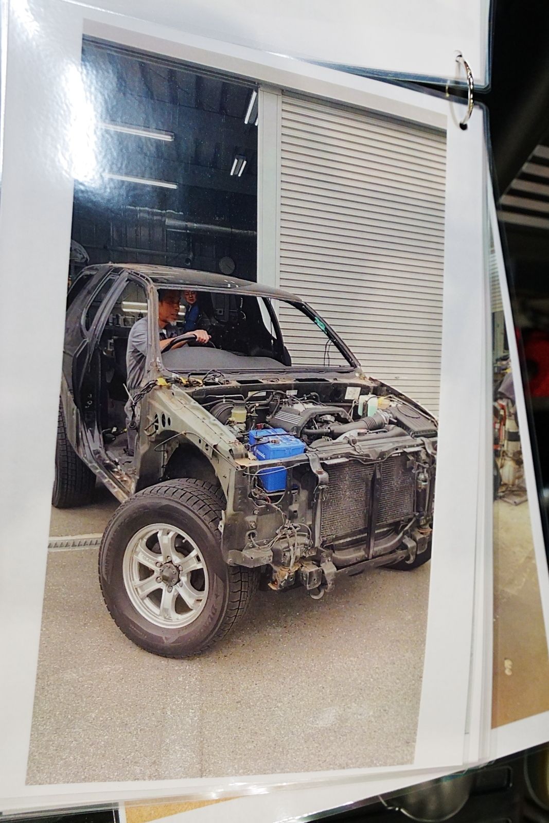 ミハラ自動車がフルレストアしたいすゞ「ビークロス」（写真：筆者撮影）