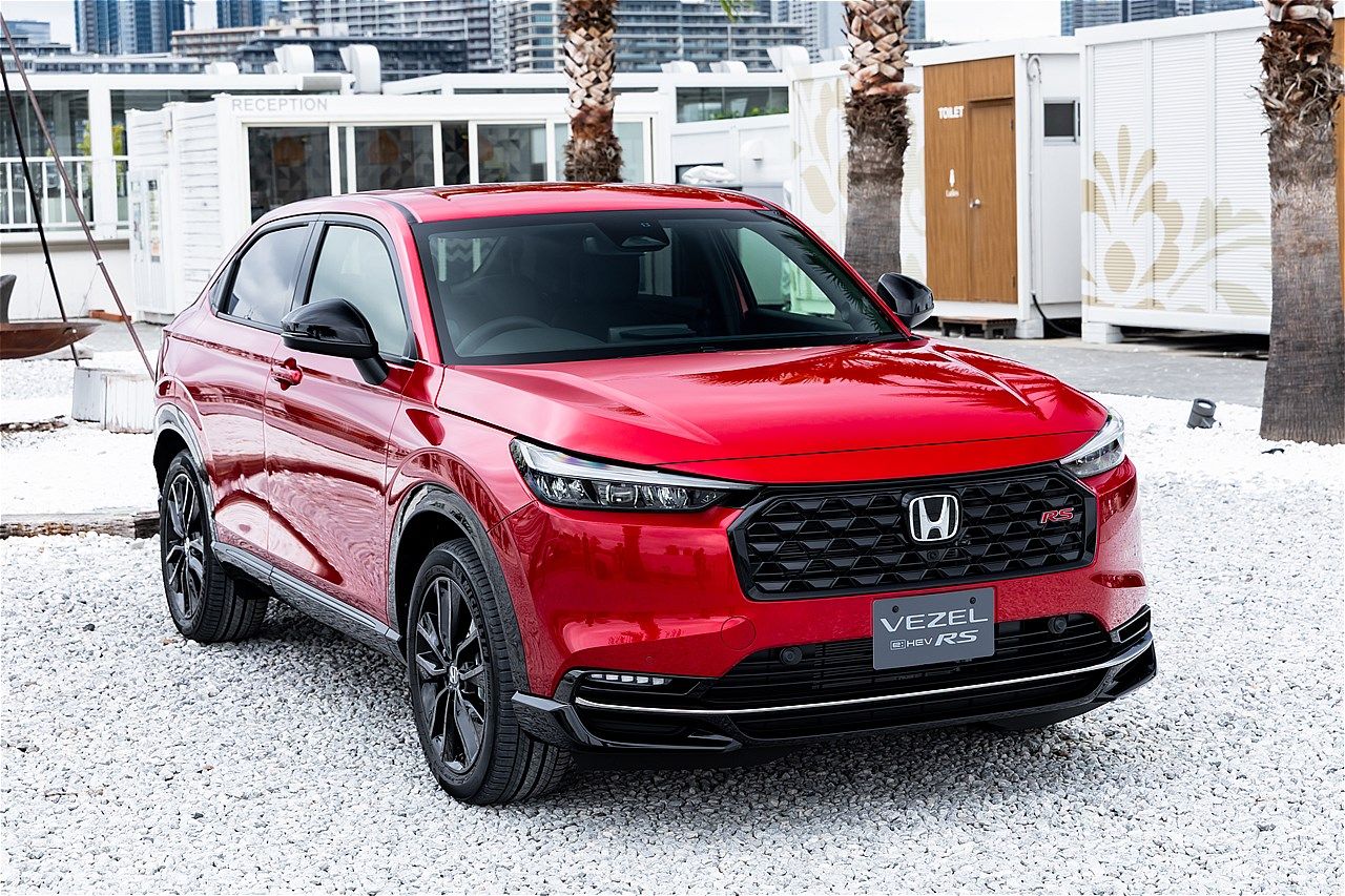 新グレード追加、ホンダ「ヴェゼル e:HEV RS」（写真：三木 宏章）