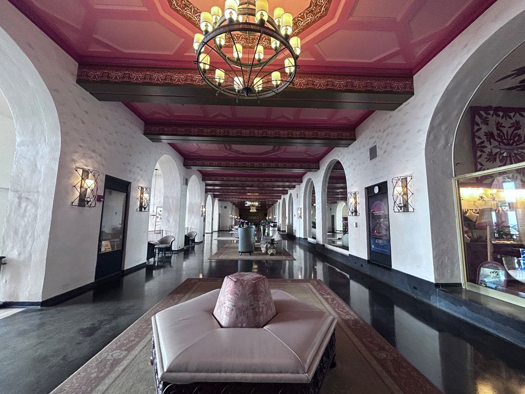 1927年創業のロイヤルハワイアン（筆者撮影）