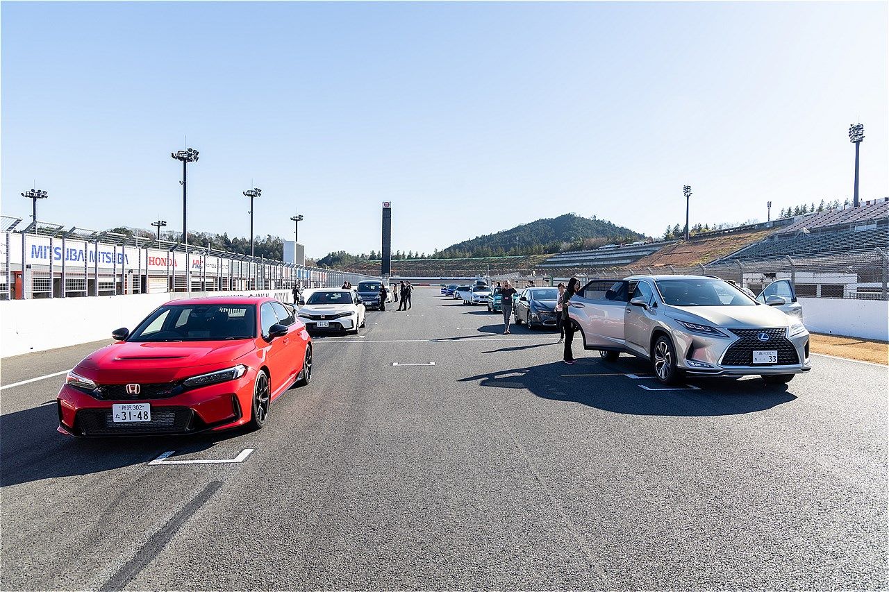2025年12月にモビリティリゾートもてぎで開催されたホンダの株主優待イベントの様子（写真：三木 宏章）