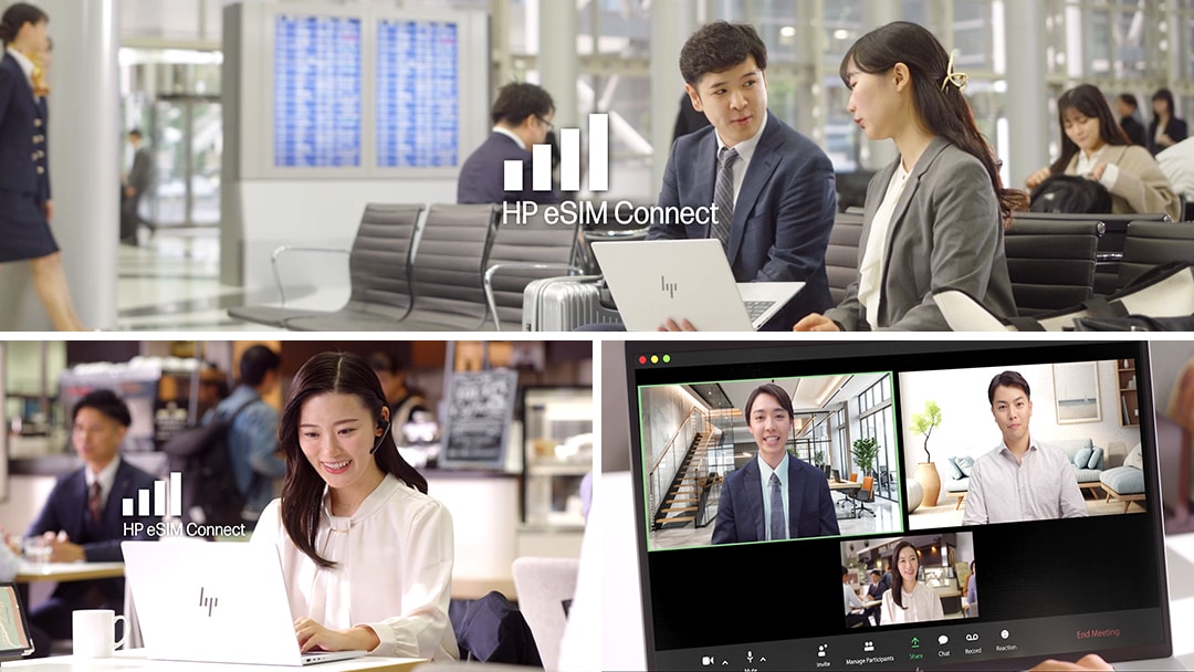 日本HPのTVCMのイメージ