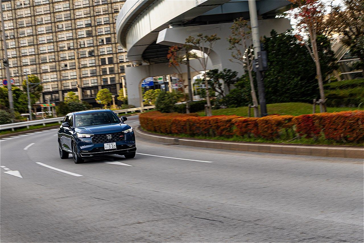 ホンダ「ヴェゼル e:HEV RS」（写真：三木 宏章）