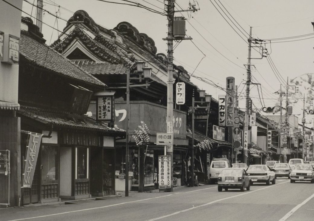 川越市町並(蔵の町)（写真：1988年05月、吉野純治撮影）