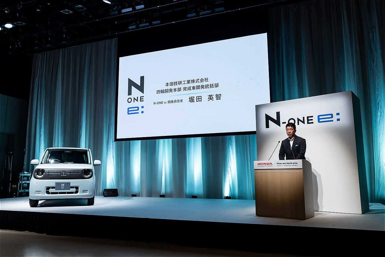 ホンダ「N-ONE e:」発表取材会およびイベントの様子（写真：三木 宏章）