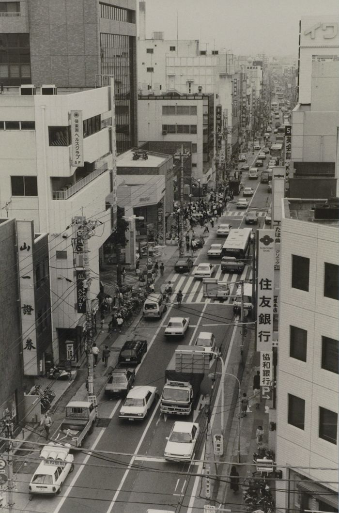 埼玉県浦和市中心街（写真：1987年09月28日、高橋孫一郎撮影）