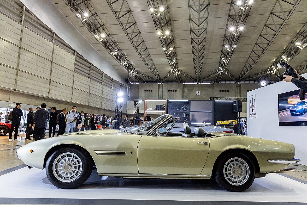 オートモビルカウンシル2025でのマセラティ ジャパンの展示内容（筆者撮影）