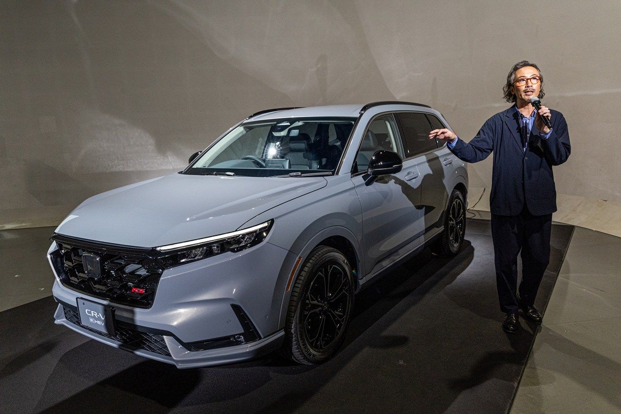 ホンダ新型「CR-V e:HEV」（写真：三木 宏章）