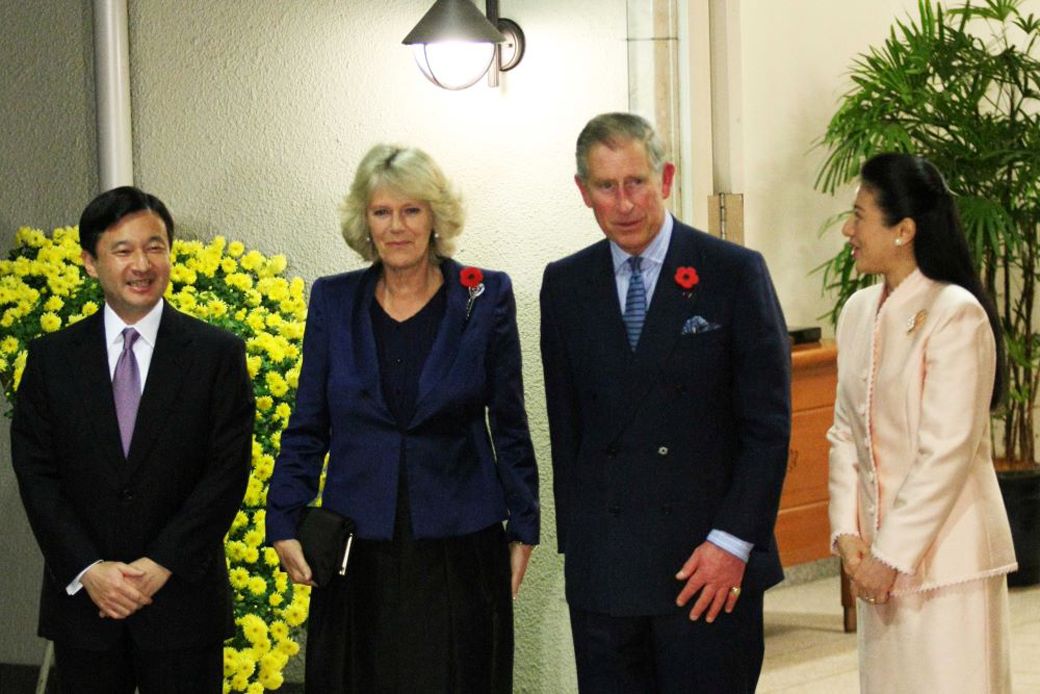2008年に来日し、天皇、皇后両陛下と面会したチャールズ国王とカミラ王妃（写真：週刊女性PRIME編集部）
