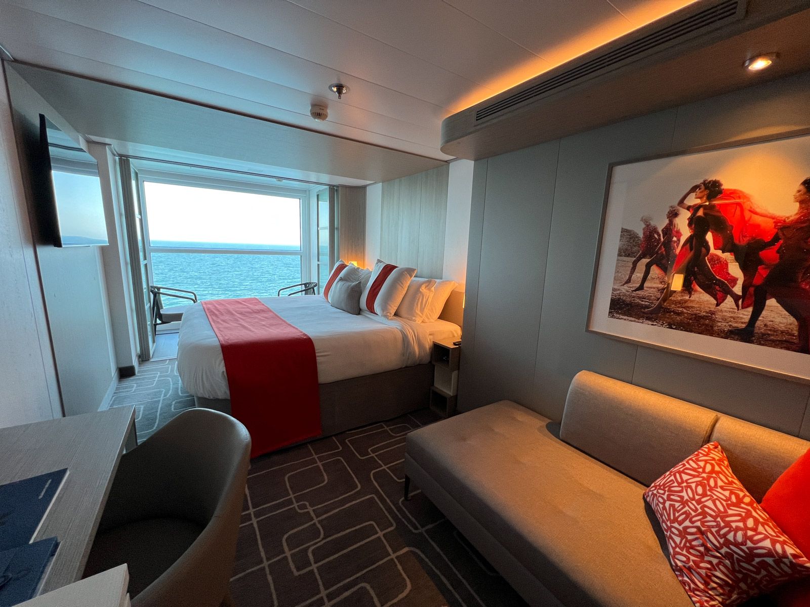 バルコニー付きの客室