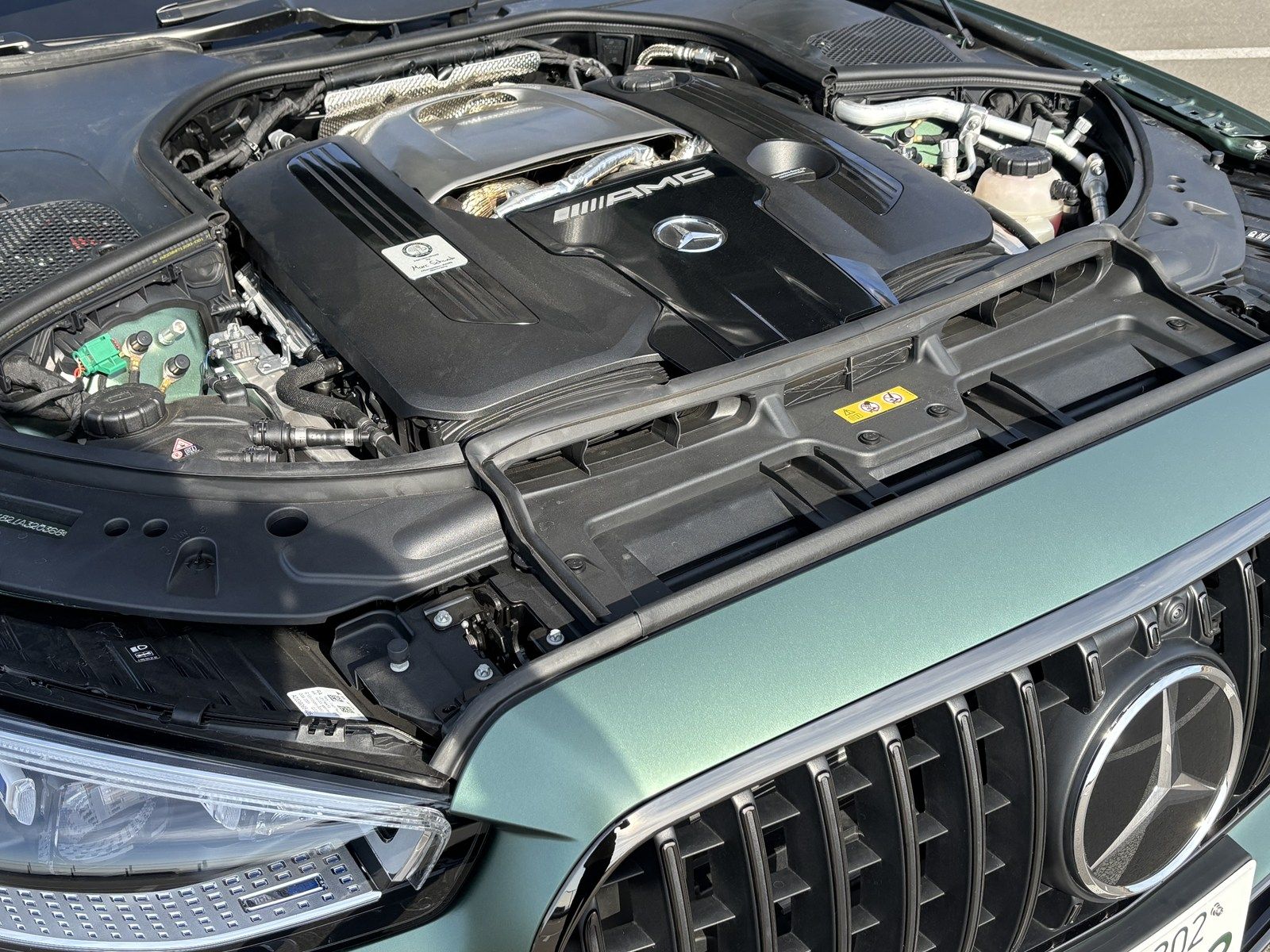 メルセデスAMG「S63 E パフォーマンス」（写真：桃田健史）