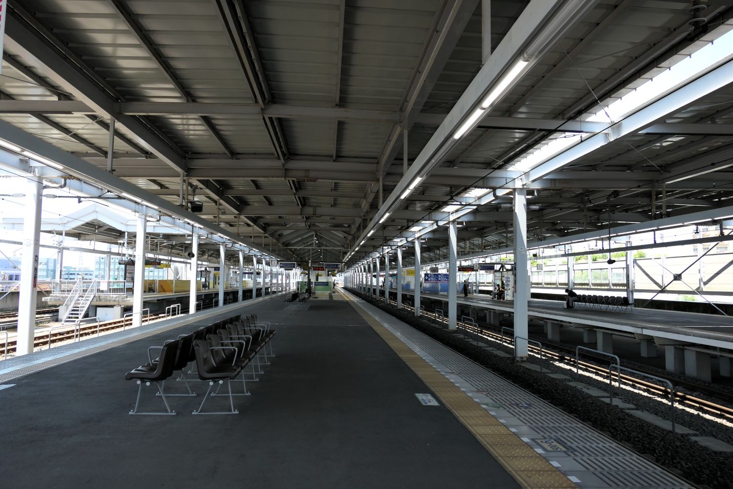 東武鉄道　太田駅　ホーム