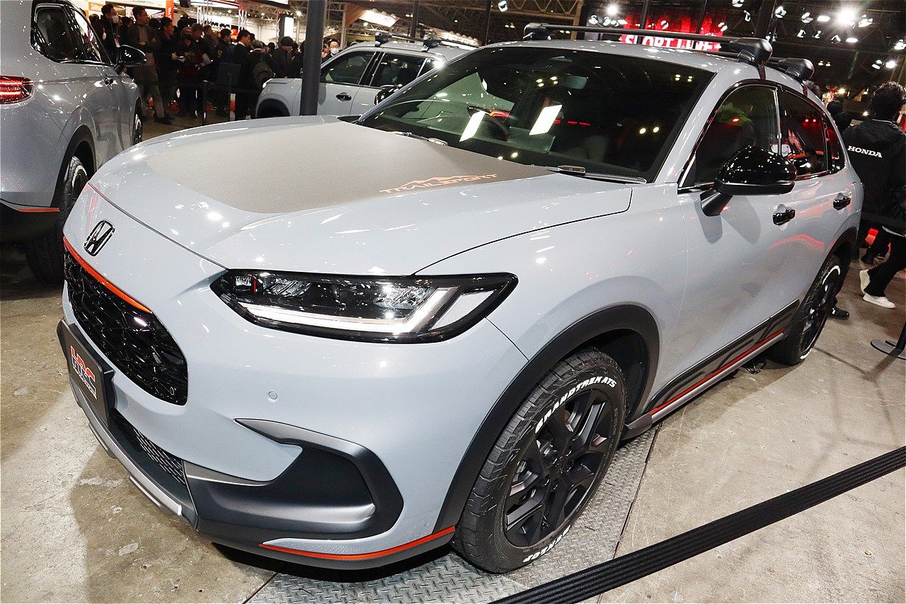 ホンダ「ZR-VトレイルスポーツHRCコンセプト」（写真：筆者撮影）