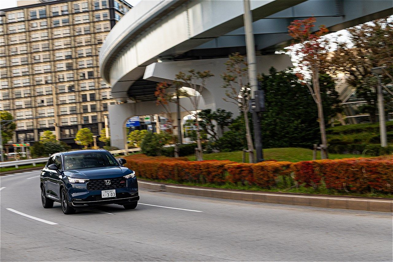 ホンダ「ヴェゼル e:HEV RS」（写真：三木 宏章）