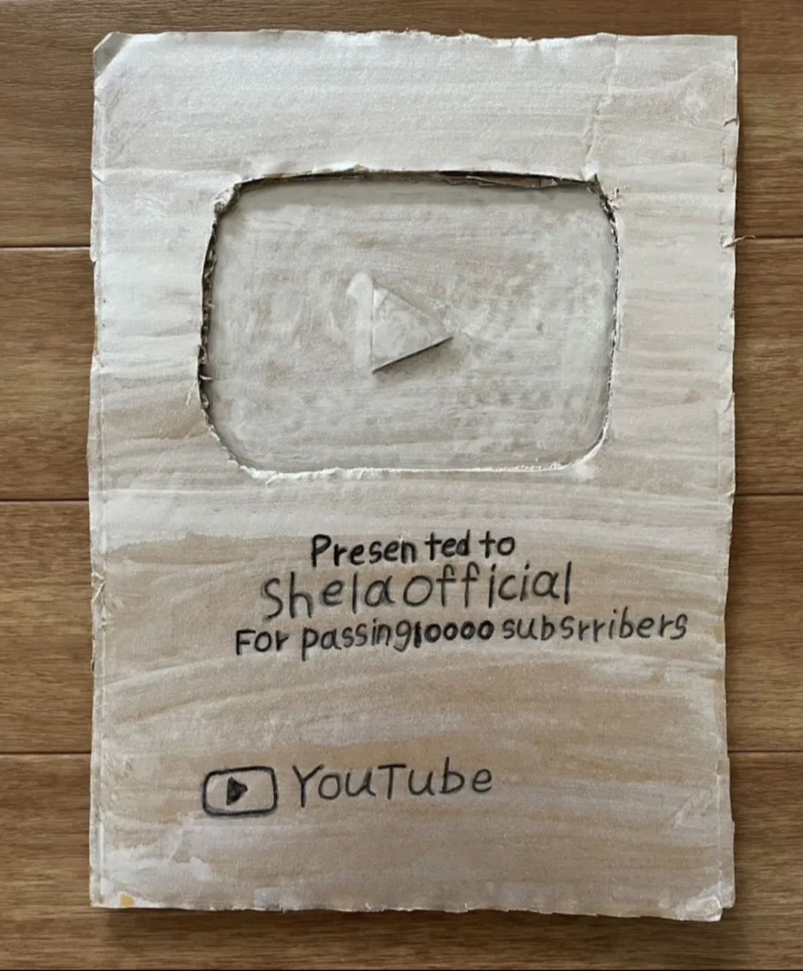 shelaの息子手作りのグッズ