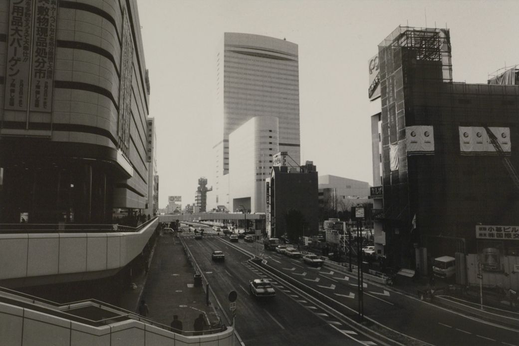 大宮駅西口（写真：1989年02月06日、高橋孫一郎撮影）