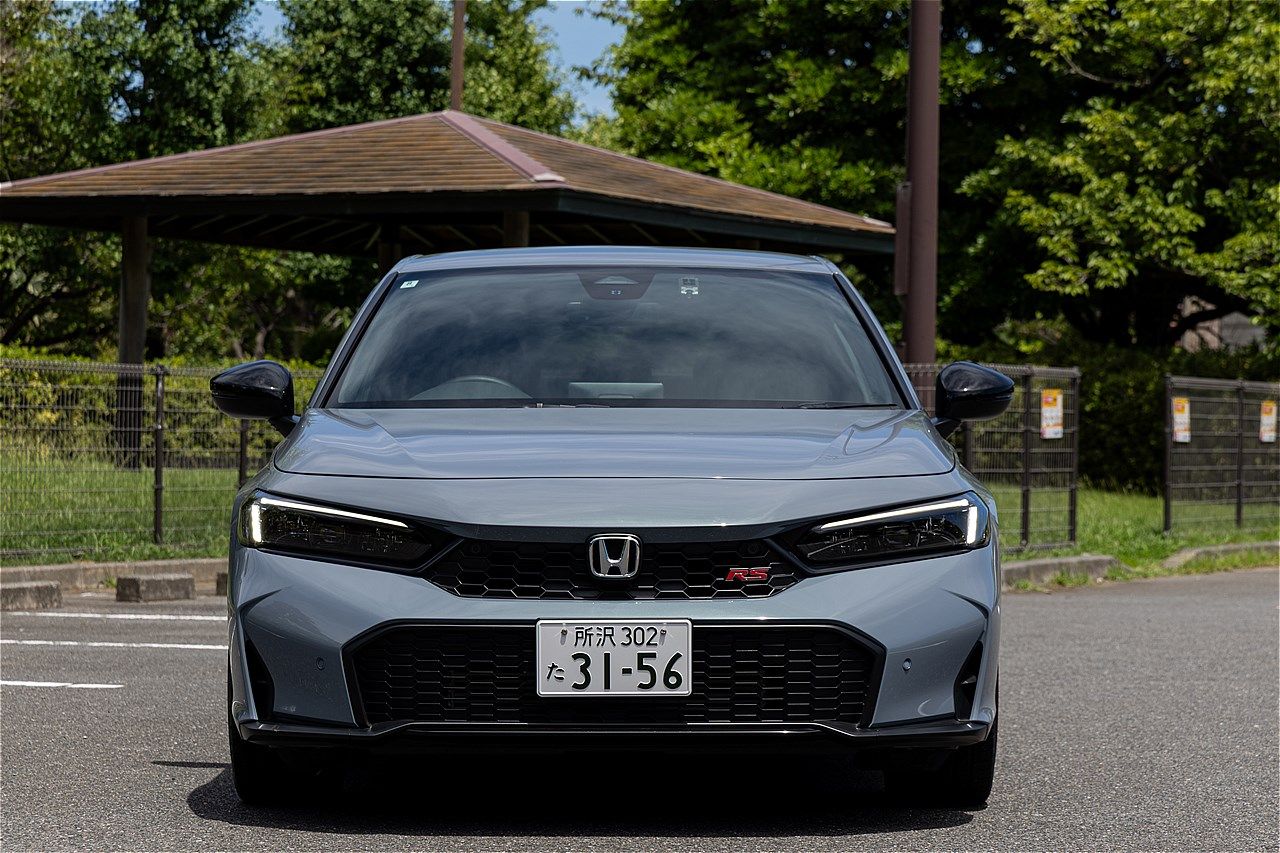 日本仕様のホンダ「シビックRS」（写真：筆者撮影）