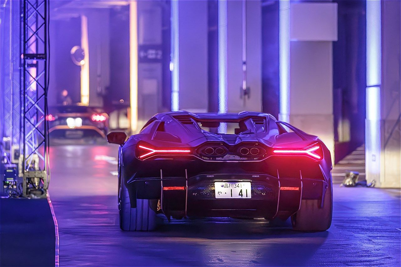 11月29日に東京・国立競技場で開催された「ランボルギーニ・デイ・ジャパン」の様子（写真：Lamborghini）