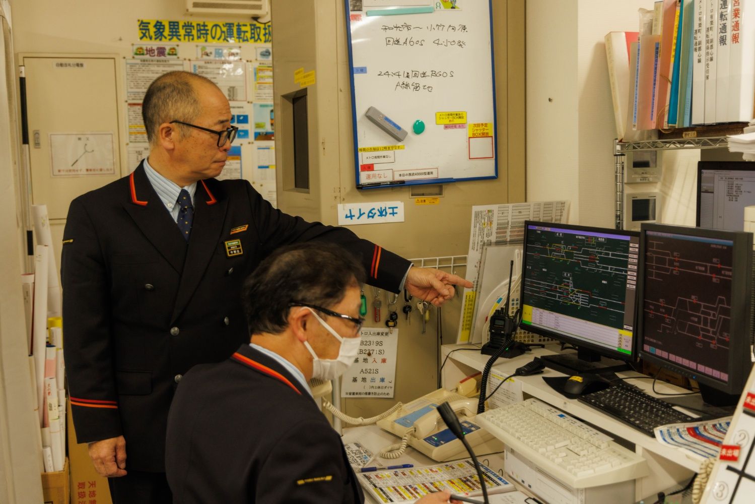 東武鉄道　中野目浩伸和光市駅長