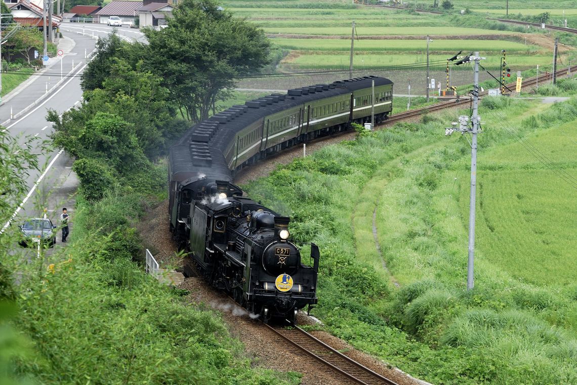 japan steam train