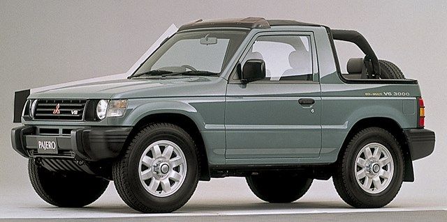 1991年発売、三菱自動車の2代目「パジェロ」（写真：三菱自動車）