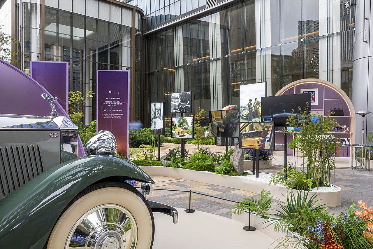 ファントム100周年イベント「BESPOKE EXPRESSIONS - ファントム100周年を祝して」の様子（写真：ロールス・ロイス・モーター・カーズ）
