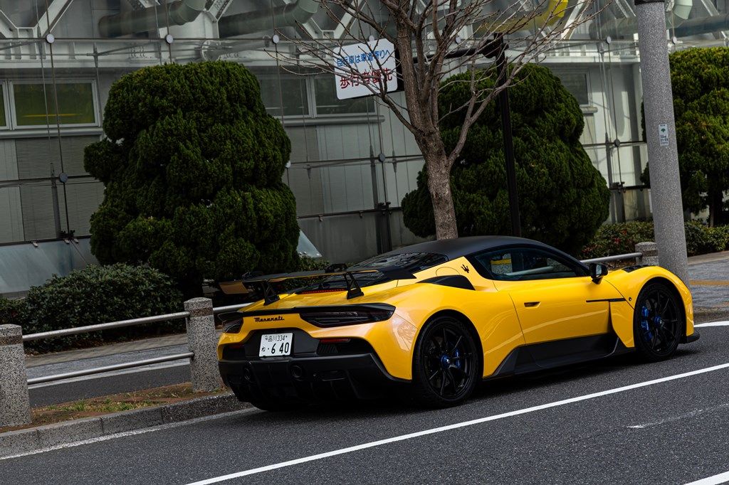 マセラティの最新モデル「GT2ストラダーレ」（写真：三木 宏章）