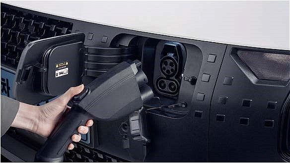 ホワイトハウスが展示していたヒョンデの商用BEV「ST1」（写真：ホワイトハウス）