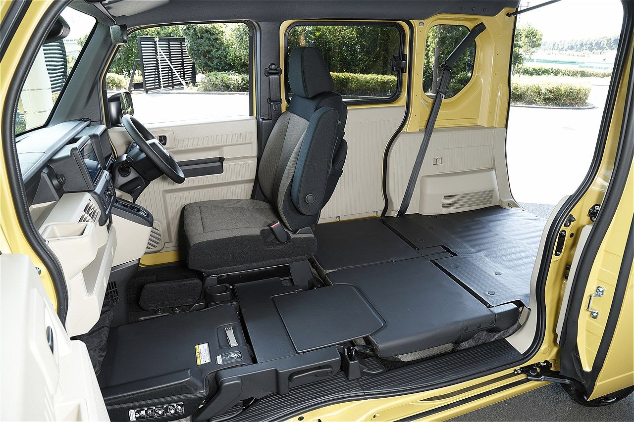 ホンダ「N-VAN e:」のディテールなど（写真：本田技研工業）