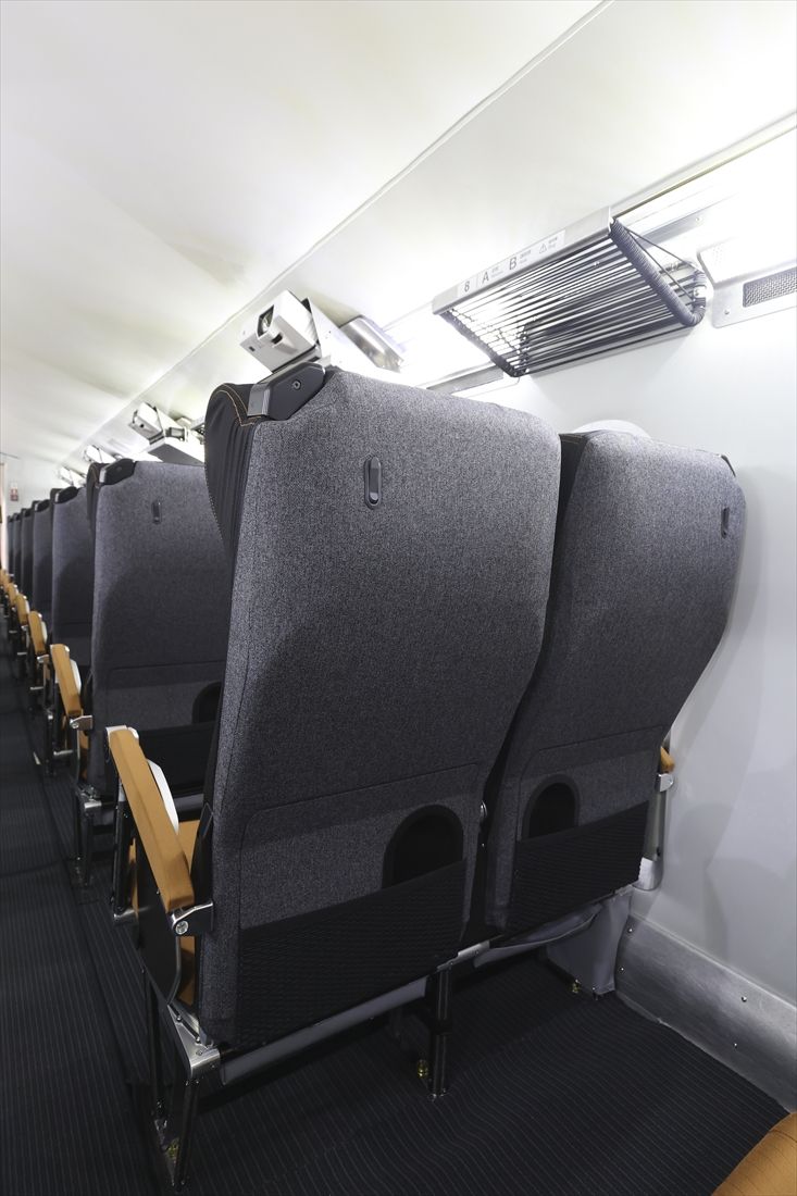 リニア新型車両M10の車内（写真：JR東海）