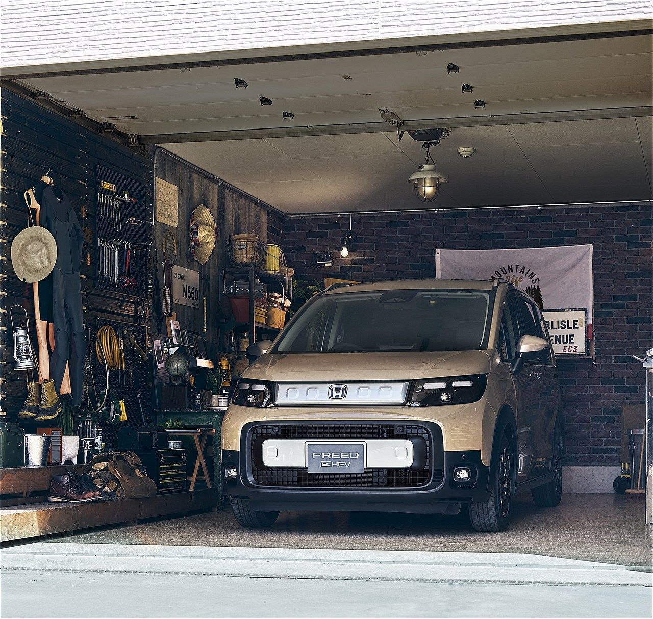 2024年にデビューした3代目、ホンダ新型「フリード」のディテール（写真：本田技研工業）