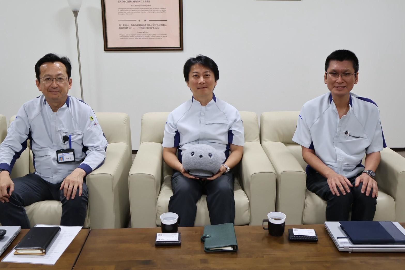 パナソニックエンターテインメント＆コミュニケーション宇都宮工場のみなさん（写真：筆者撮影）
