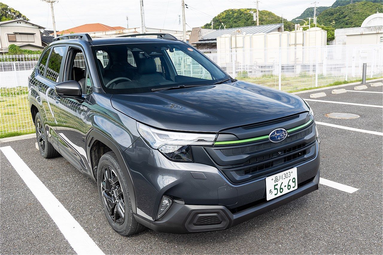 スバル新型「フォレスター」試乗会の様子（写真：三木 宏章）