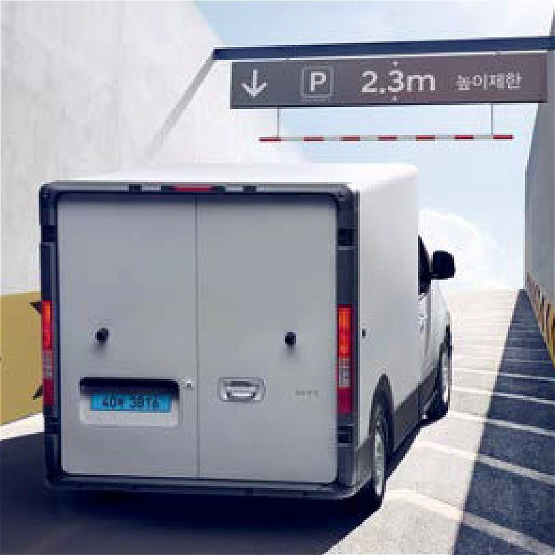 ホワイトハウスが展示していたヒョンデの商用BEV「ST1」（写真：ホワイトハウス）