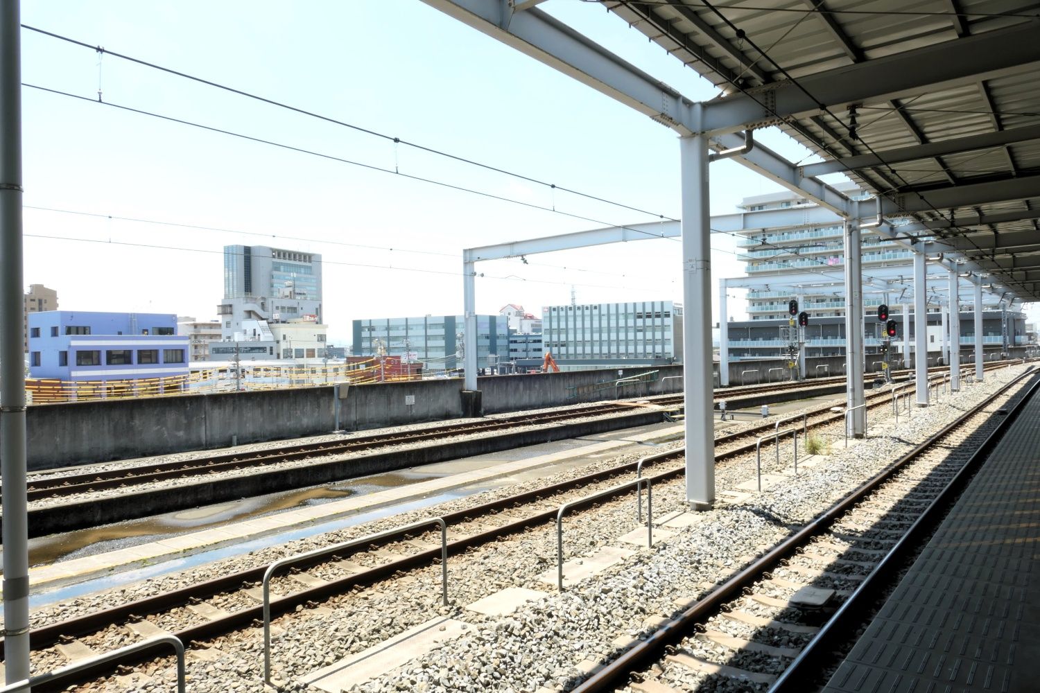 東武鉄道　太田駅　ホーム