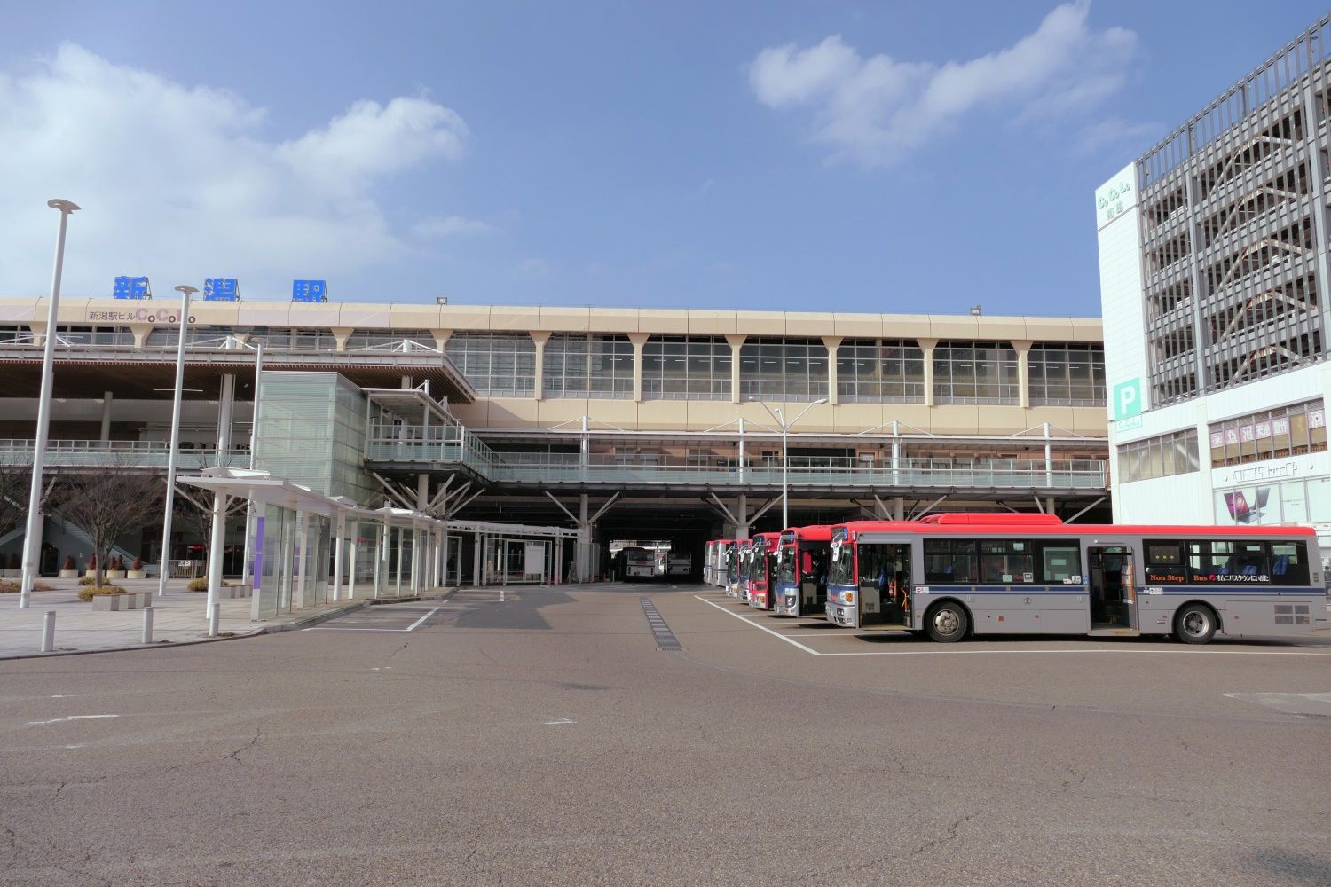 新潟駅　新潟駅バスターミナル