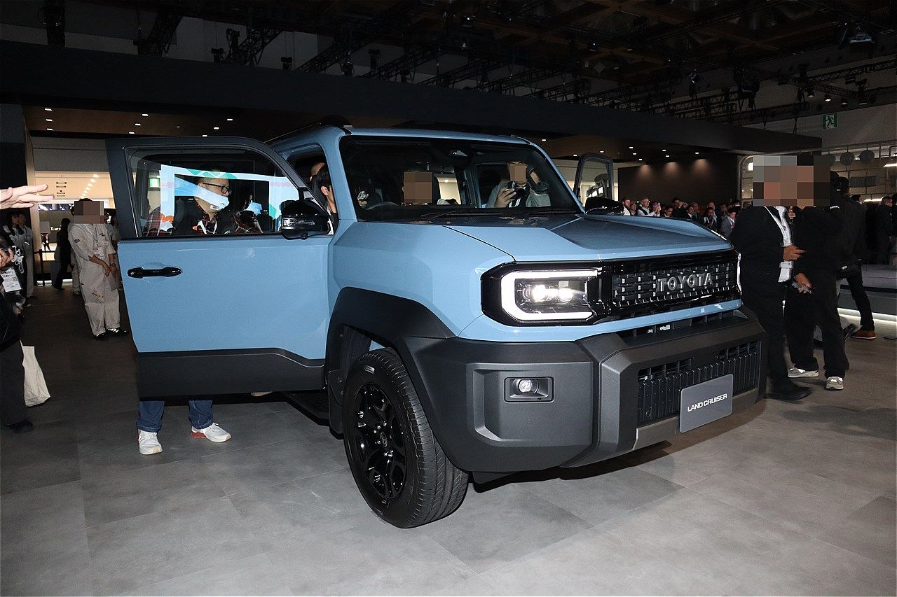 ジャパンモビリティショー2025に展示されていたトヨタ「ランドクルーザーFJ」（筆者撮影）