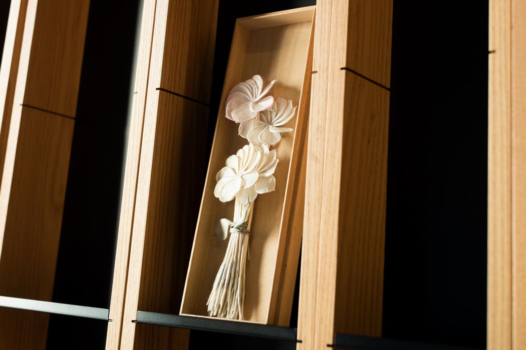 この花びらをまとめると一輪の花になる（写真：筆者撮影）