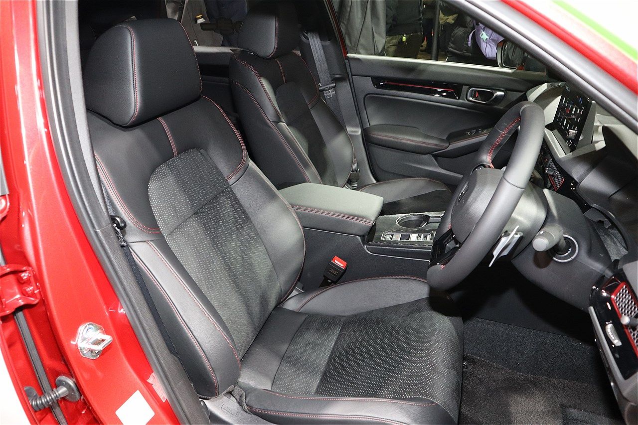 ホンダ「シビックe:HEV RSプロトタイプ」（写真：筆者撮影）