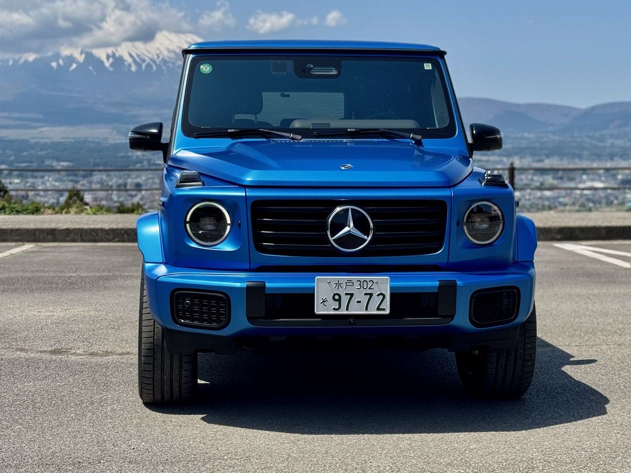 メルセデス・ベンツ「G580 with EQ Technology Edition1」（筆者撮影）